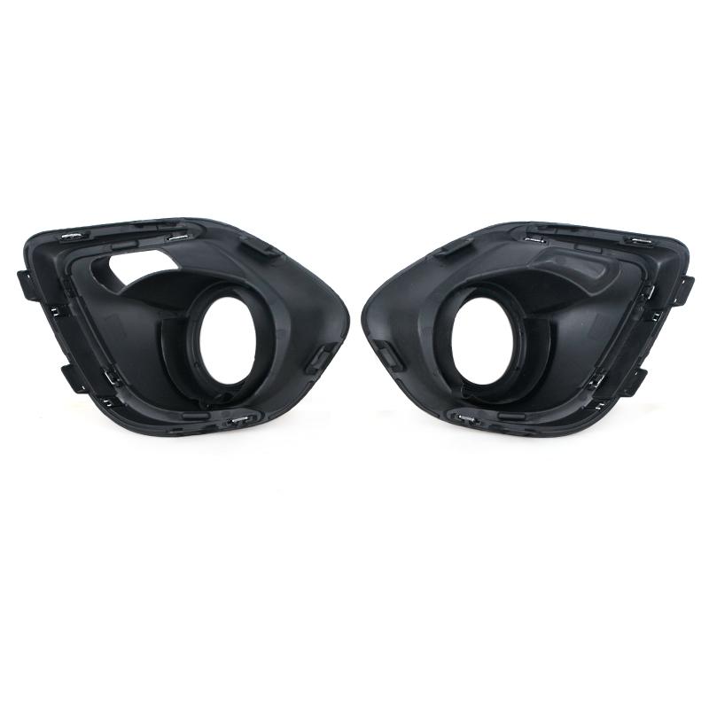 2 шт. для Mitsubishi ASX/Outlander Sport 2013 2014 2015 автомобиля, передний бампер, противотуманная фара, крышка, рамка, накладка, крышка капота, ободок