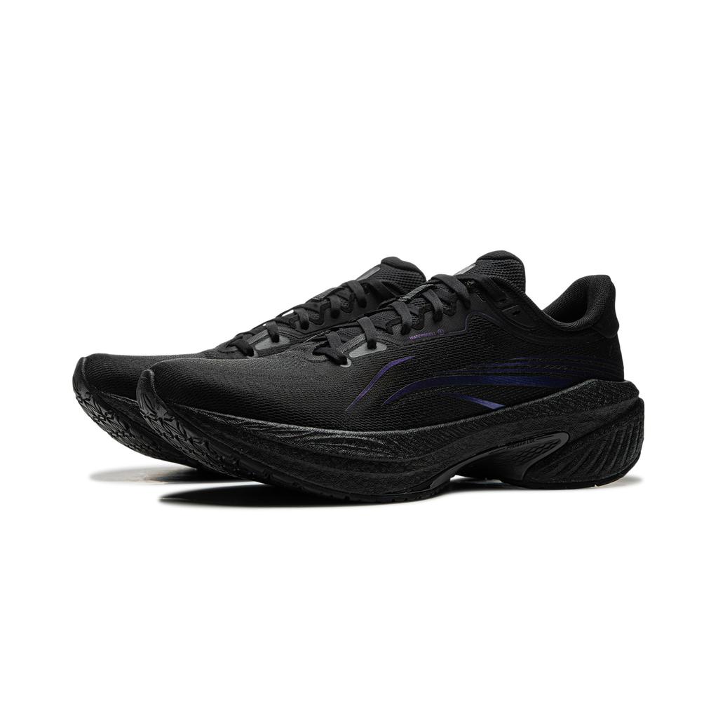 Li Ning Woshi 4.0 Защитная версия Тканевые Низкие Беговые Кроссовки Мужские Черные ARSU061-3