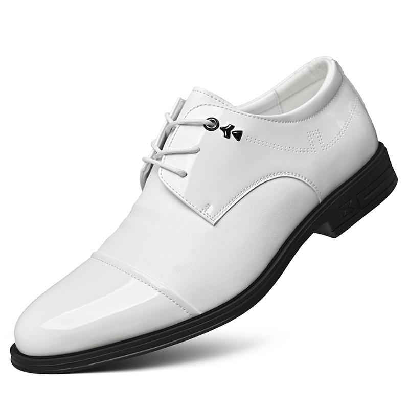 Мода Мода Версатильные Мужские Оксфорды Британский Повседневный Деловой Лоферы Удобная Повседневная Обувь Отдых Прогулки Формальная Обувь