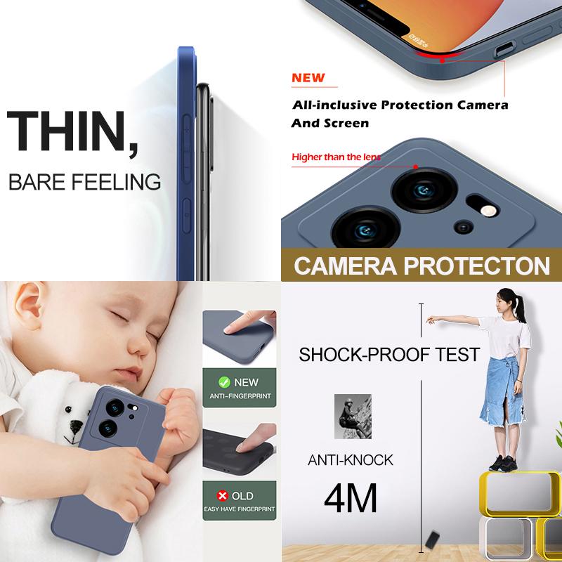 Жидкий силиконовый чехол для телефона для Xiaomi 15T Pro 14T 13T 12T 11T 10 13 12 11 Lite 15 Ultra 17 Pro Max Ударопрочный мягкий защитный чехол