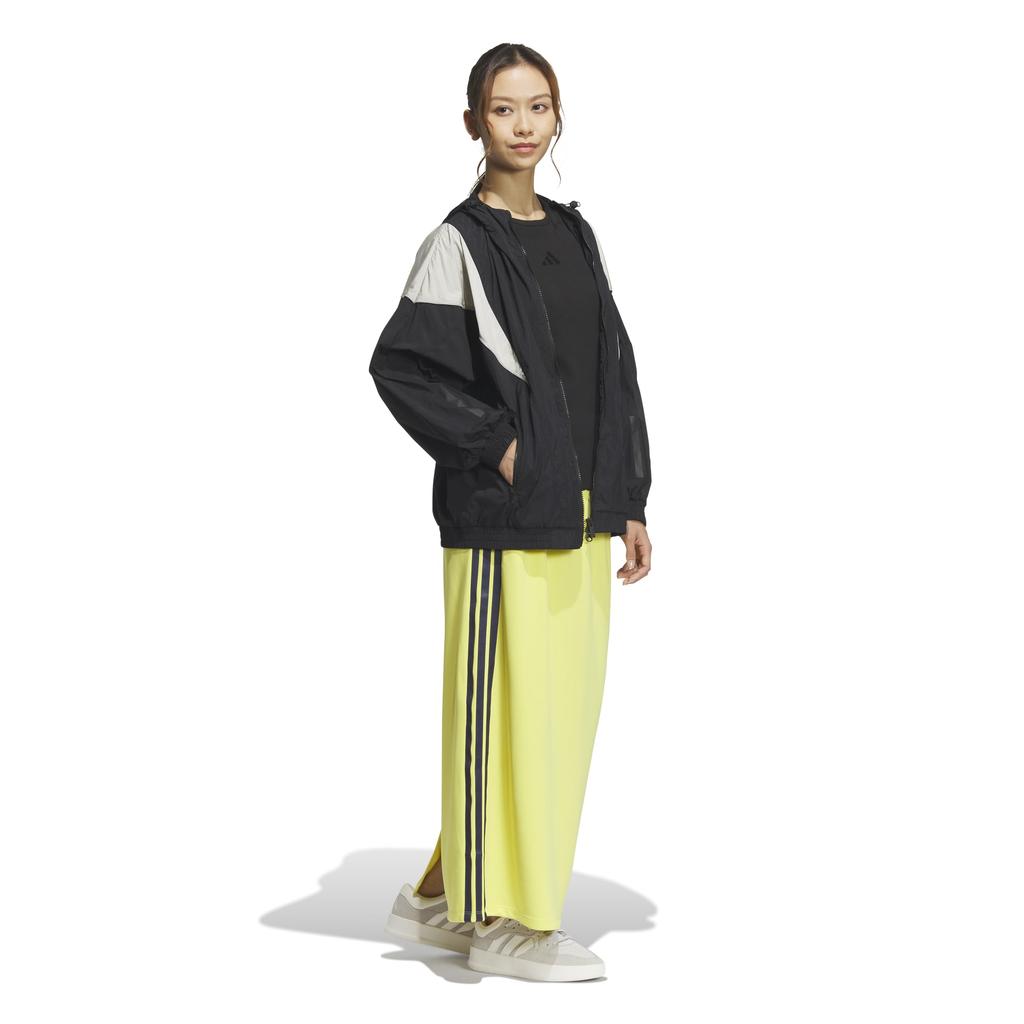 Adidas BYS Woven Lightweight Jacket KRC74 Black 3-Stripes Women's (JL5107) J/L