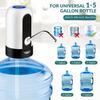 1pc Water Bottle Pump, Electric Water Bottle Pump, USB Rechargeable Automatic Drinking Water Pump For Universal 3-5 Gallon Bottles
