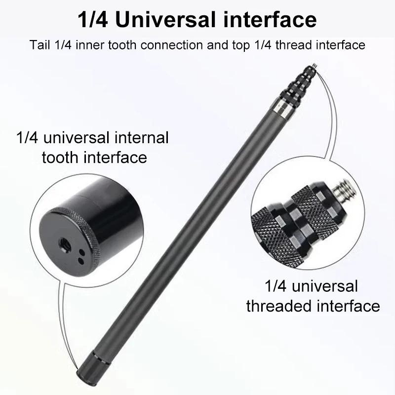 3M Carbon Fiber Scalable Monopod Extended Edition Invisible Selfie Stick For Insta360 X3 X2 For Go Pro 9 10 11 12 Stick Tripod