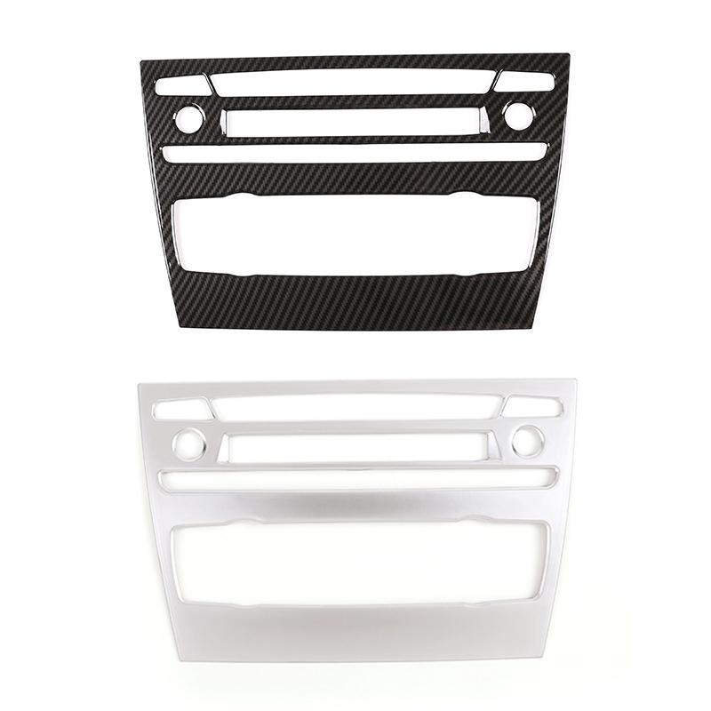 Углеродное волокно, Стайлинг автомобиля, центральный регулятор громкости, ручка кондиционера, накладка на рамку для BMW 3 серии E90 2005-2010 2011