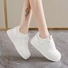 2025 Little White Shoes Children's Autumn New Korean Version Ins Female Students Platform Casual Sports Board Shoes Street Shoes