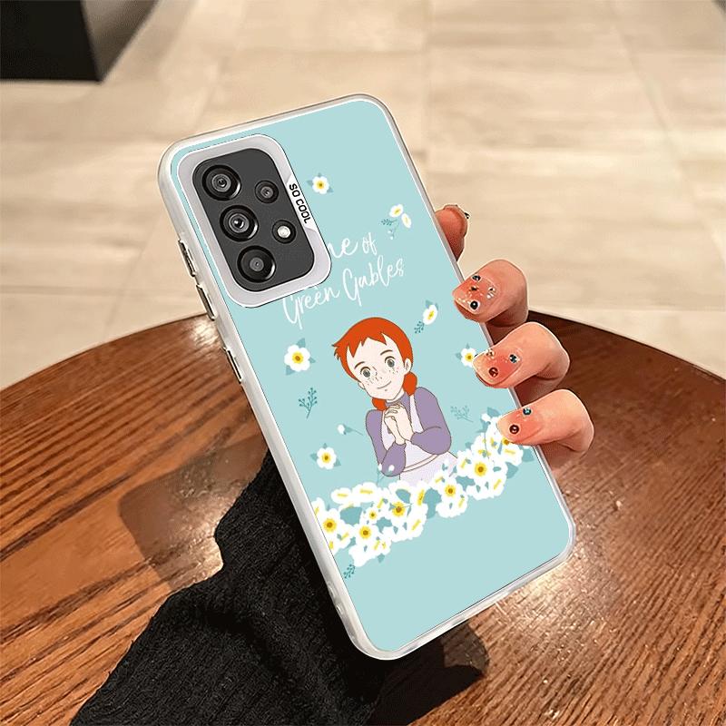 Чехол для телефона Anne Of Green Gables Shirley Soft для Samsung A17 A16 A15 A14 A13 A57 A56 A55 A54 A53 A37 A36 A35 A34 A33 A26 A25 A24