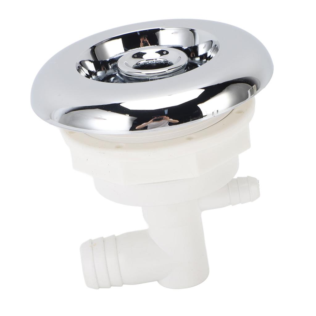 Massage Tub Jet Nozzle Adjustable Slick Appearance Stainless Steel and PVC Water Outlet Pool Jet Nozzle