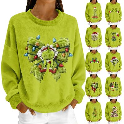 Женская флисовая толстовка с капюшоном, с длинными рукавами, с круглым вырезом, повседневная, удобная, свободного кроя, легкая женская толстовка