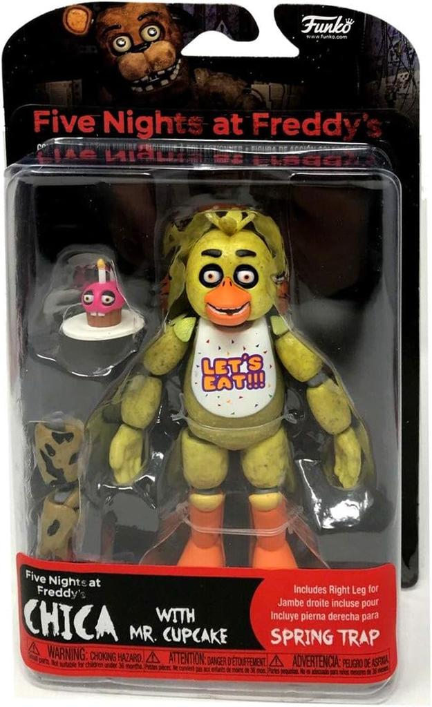 Five Nights at Funko 5 Inch Action Figure Spring Trap Series Chica FIVE NIGHTS AT 2020 FUNKO SPRING TRAP WAVE CHICA Зарубежная игра Horror App Western