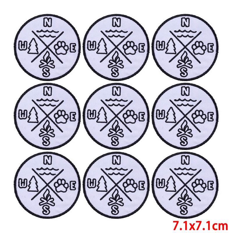 10 шт./лот, оптовая продажа, вышивка, железные нашивки для одежды, нашивки для одежды, куртки, декор, аппликация, принадлежности для шитья