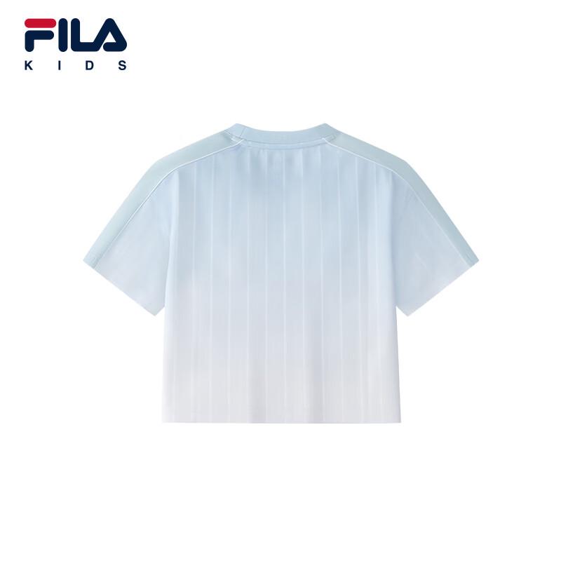 Fila Девочковая вязаная футболка с коротким рукавом