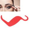 Face MakeUp Stencils Nose Eyebrow Cheekbone   Stencils for Various Face Shapes(Red )