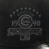 New Era Кепка 59FIFTY с отворотами и боковым патчем MLB Chicago Cubs Черная 7 5/8