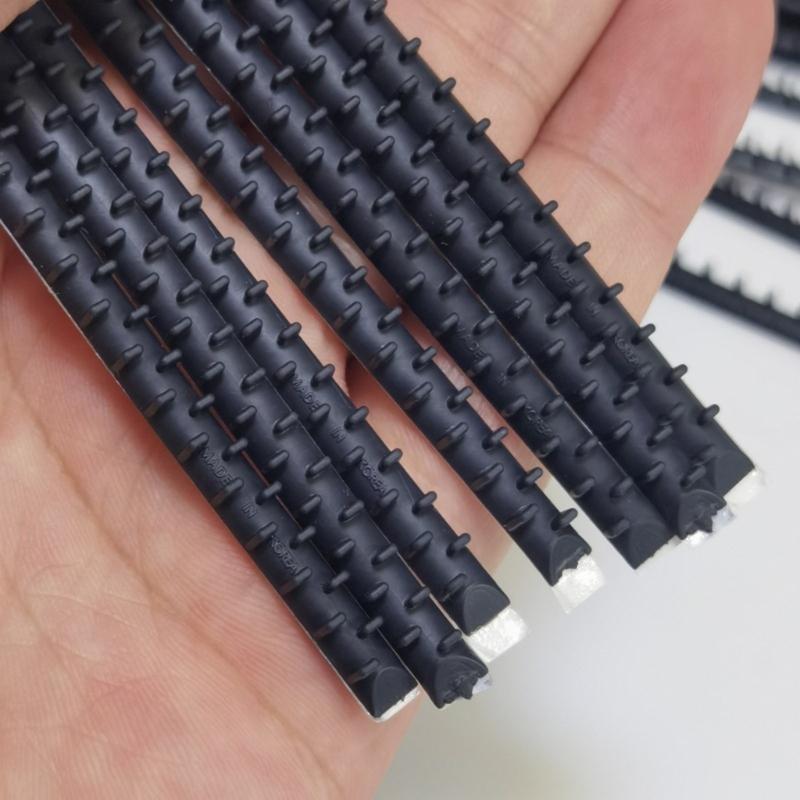 Упаковка из 10 заколок для волос, нескользящие зубчатые шпильки, нескользящие зубчатые украшения, элегантный и надежный держатель для головного убора