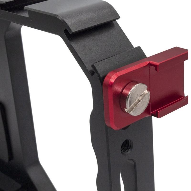 Универсальные адаптеры-крепления для DSLR-камер из алюминиевого сплава с отверстием под винт 1/4 дюйма для микрофонов, светодиодных панелей, аксессуаров, совместимость с штативами