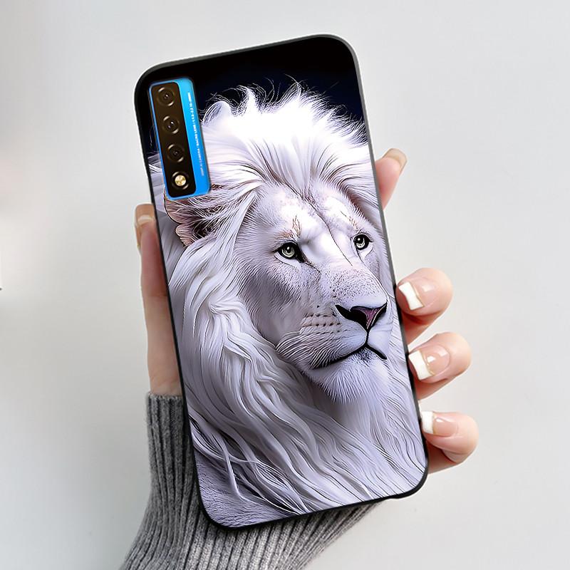Чехол для TCL 20S 20L 20L+ 20 Pro 5G Роскошный Милый Кролик Любовь Забавный Черный Мягкий Силиконовый Чехол для Телефона для TCL20 20Pro 5G Задняя Крышка