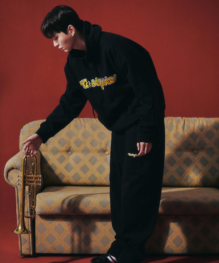 YESEYESEE Wid X Y.E.S Логотип Трубы Спортивные штаны Черный