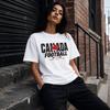 Футбольная футболка Канады, Винтажная футбольная футболка, Ретро футболка с символикой футбольной культуры Канады, Футболка для фаната, Уличная футболка Чемпионата мира, Подарок футбольному фанату