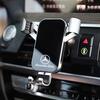 Автомобильный держатель для телефона из АБС-пластика, вращение на 360°, гравитационный автоматический зажим, кронштейн для Mercedes Benz AMG W205 C300 W203 W206 W108 W124 W126 W140 W168