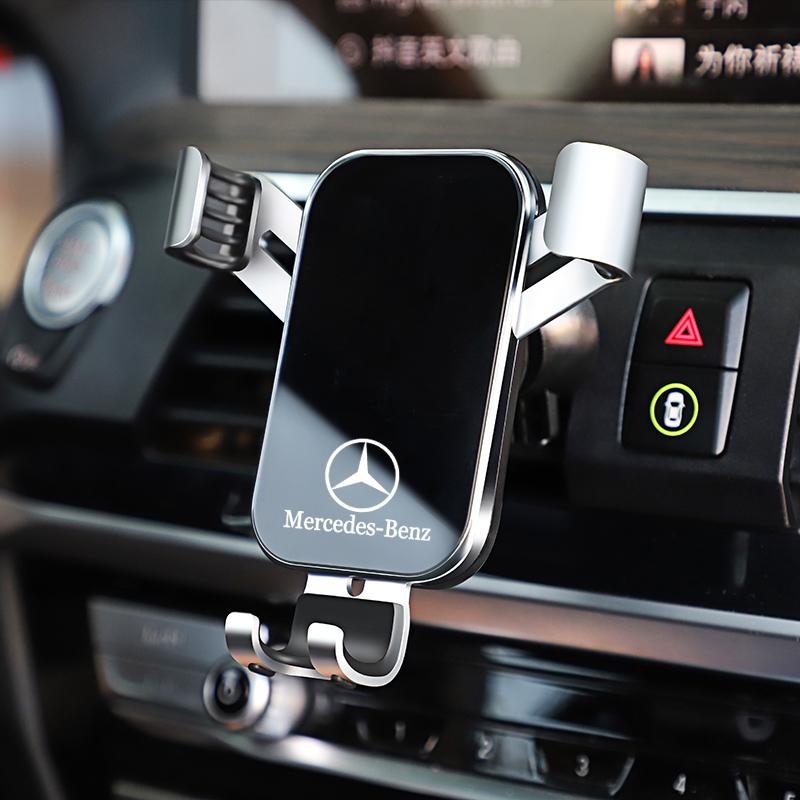 CRB1 ABS Car Phone Holder 360 Rotation Gravity Auto Grip Bracket For Mercedes Benz AMG W205 C300 W203 W206 W108 W124 W126 W140 W168