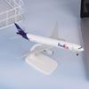 1 Set 20Cm Air Fedex Express Airlines 777 Metal Alloy Model Plane Kits To Build With Wheels Landing Gears Airplane Model