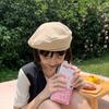 Cotton Painter Cap Japanese Style Hat New Berets  Girls