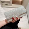 Роскошные вечерние сумки с пайетками Золотая Серебряная Клатч Сумки Сумки на Цепочке Женские