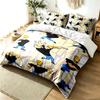 Johnny Bravo 3pc Duvet Cover Set Simple Modern Bedding Set Wrinkle Resistant Soft Fabric All Season Use a perfect gift