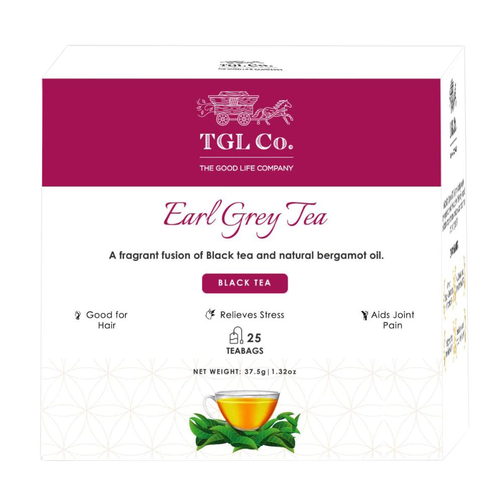 Earl Gray Black Tea (25 Pak, 1.5 G), Earl Gray Black Tea, TGL Co.