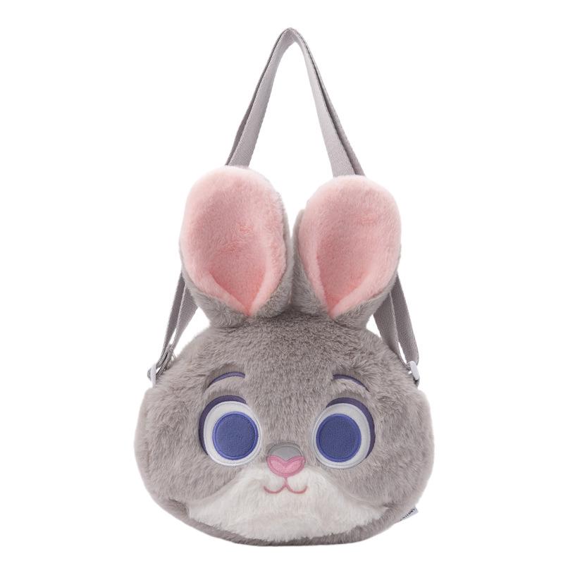 Genuine Disney Zootopia Judy & Nick Plush Crossbody Bag