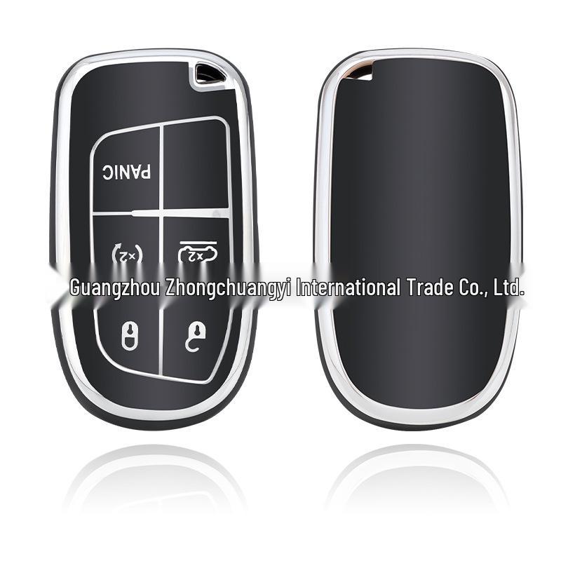 Корпус ключа Jeep & Dodge для Grand Cherokee, New Commander, Compass, Renegade & Journey