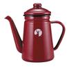 UH-525 Enamel Coffee Pot 1.1L Red