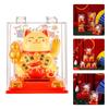 Статуэтка талисмана Lucky Cat, милая, машущая, манящая кошка для дома, автомобиля, бонсай, украшение для стойки регистрации, поделки, фен-шуй, орнамент, статуэтки