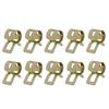 10Pcs 5-8mm Spring Clip Fuel Line Hose Water Pipe Air Tube Clamps Fastener KTY