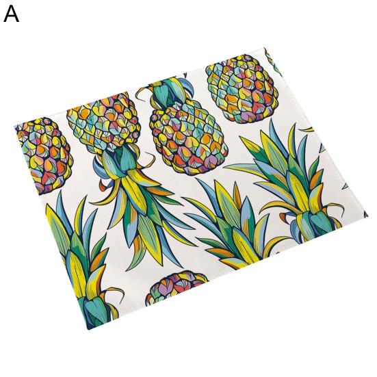 Уникальная водонепроницаемая теплоизоляционная многоразовая машинная стирка подушка для стола с ананасом для подставки для чаши ресторана