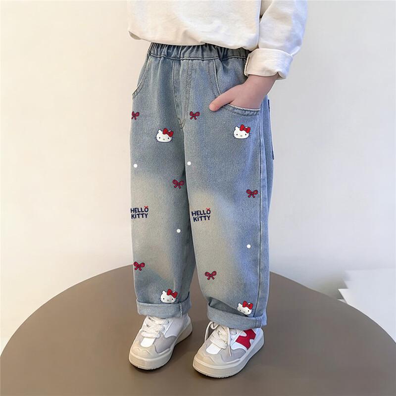 Hello Kitty Женские ретро-джинсы скинни