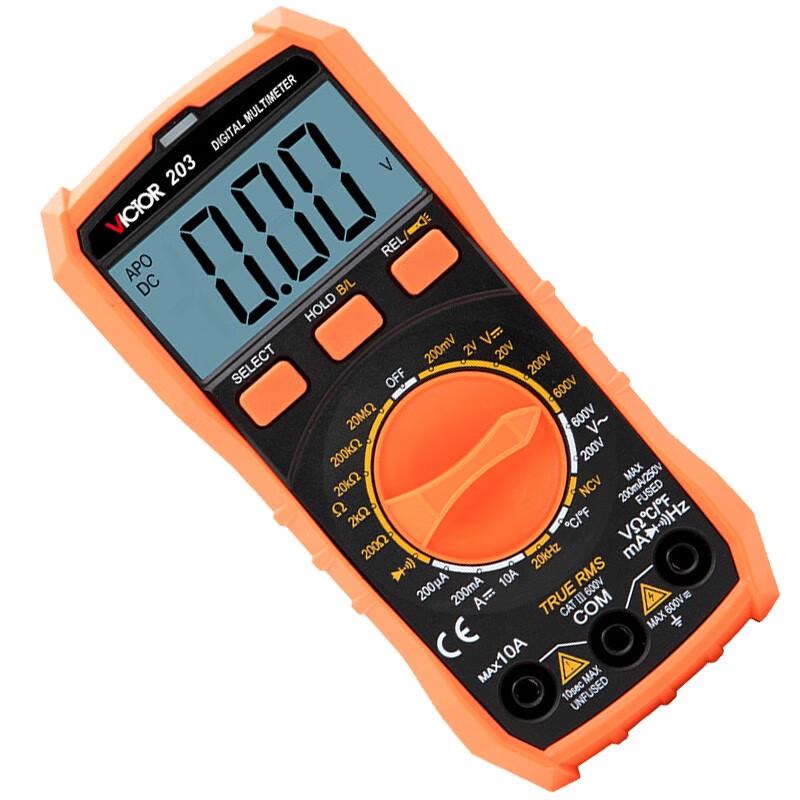 VICTOR 203 Digital Multimeter (CN version)