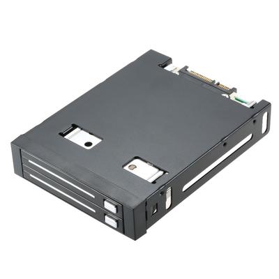 Двойной отсек для жесткого диска SATA III 2,5 дюйма, лоток для HDD и SSD, внутренний корпус для мобильной стойки, док-станция с возможностью горячей замены для настольного компьютера