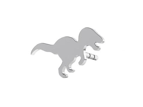 Kolczyki Srebrne Dinozaury Tyranozaury Damskie Wkrętki Dinozaur Tyranozaur
