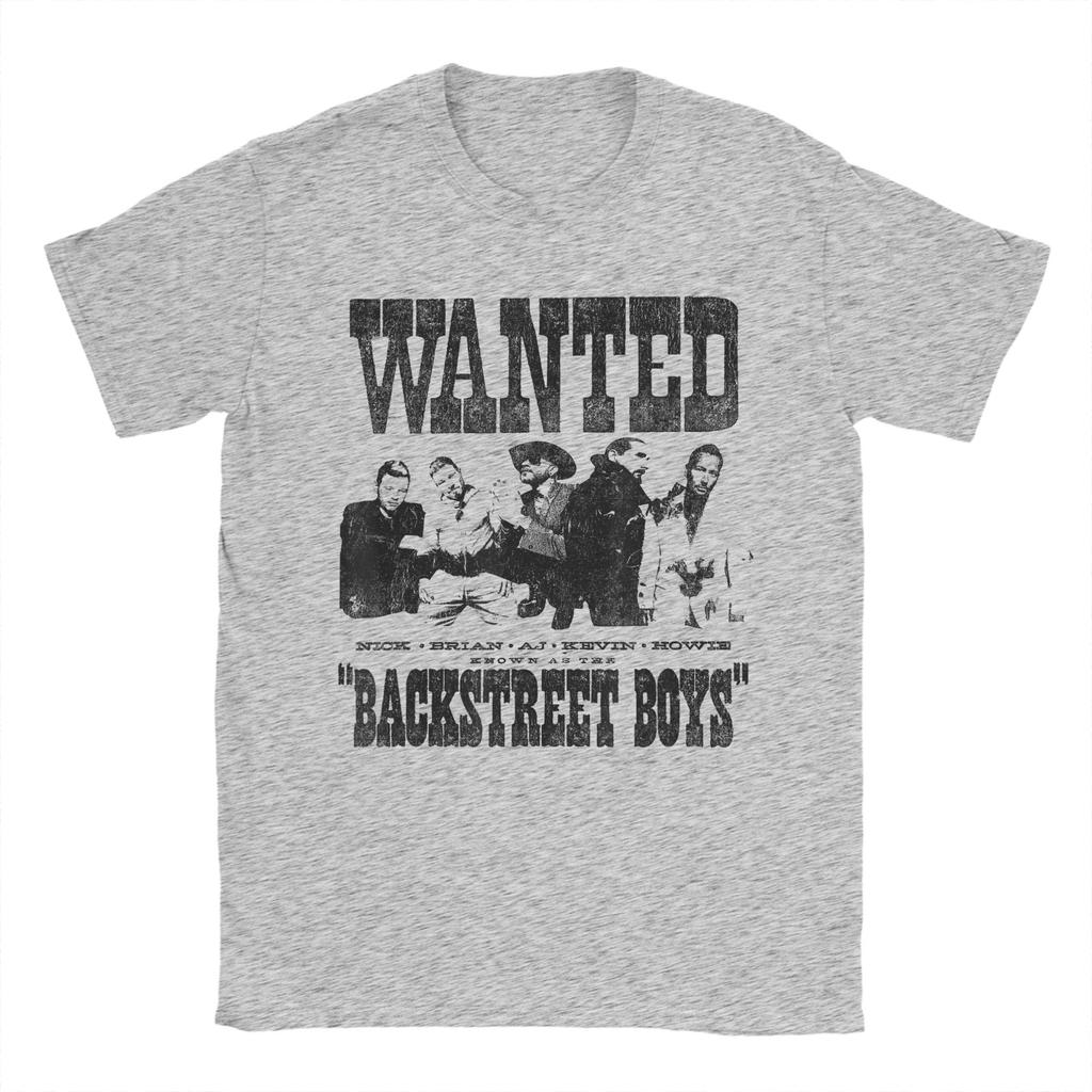 Backstreet Boys T-Shirt Summer  Vintage T Shirts Cotton Harajuku Tee Shirt For Men Short Sleeves Custom DIY Tees