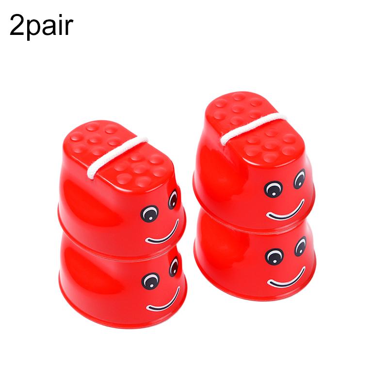 2 пары прыгающих ходулей Smile Детские игрушки Баланс Координация Детский сад Оборудование для тренировки сенсорной интеграции для детей TMZ