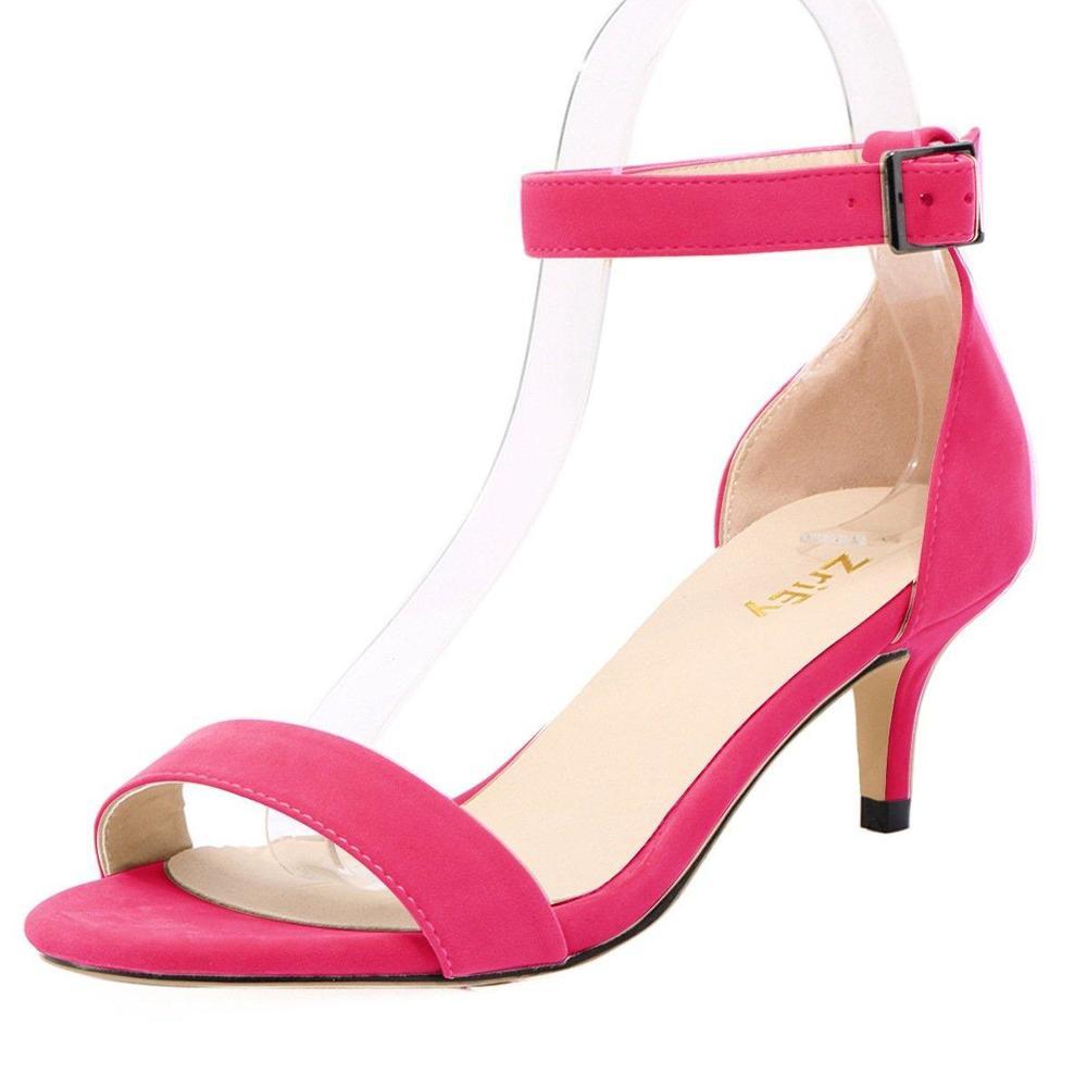 LOSLANDIFEN женские босоножки летние на низком каблуке с ремешком на щиколотке босоножки с открытым носком сексуальные высокие свадебные туфли для вечеринки обувь