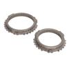 Pair of Synchronization Ring OEM Standard 232407 232408 Durable Replacement for Peugeot 206 207 208