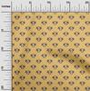 Cotton Flex Fabric Small Motif Ikat Print Fabric BTY 40 Inch Wide