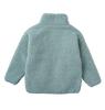 Roxy Retro Logo Embroidered Padded Boa Jacket TJK234083 Girls' (Blue)