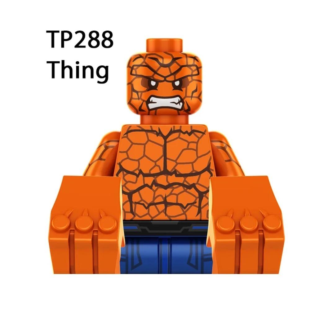 G0151 Новый набор Фантастической Четверки Конструктор Человек-Факел Мистер Фантастик Галактус Мини Экшн Фигурки Игрушки