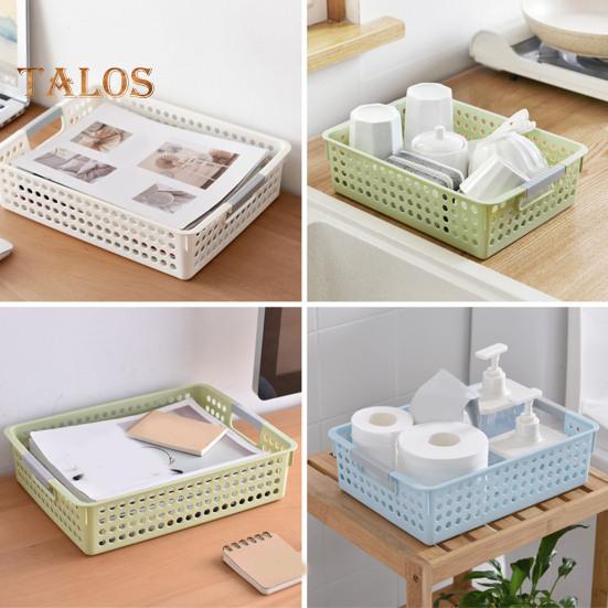 Корзина для хранения, универсальная полая конструкция, ящик для хранения, компактный органайзер для мелочей, игрушка для косметики, одежды