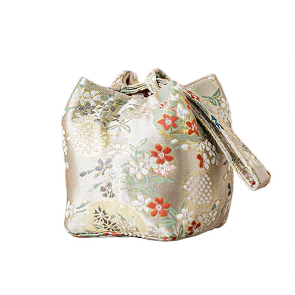 Сумка для хранения парчовая сумка для хранения в китайском стиле вышитая сумочка чайная чашка тканевый мешочек для женщин/девочек