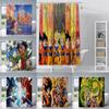 Anime B-balls Shower Curtain Waterproof Polyester Fabric Paint Bath Curtains B-balls Bathroom Decor D-dragons Curtain With Hook