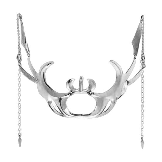 Металлическая полумаска Yousheng с цепочкой для лица, аксессуары, маска эльфа, костюм для косплея, реквизит для карнавала, бара, маскарадного костюма на Хэллоуин